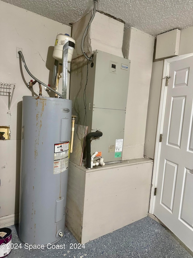 utilities featuring water heater