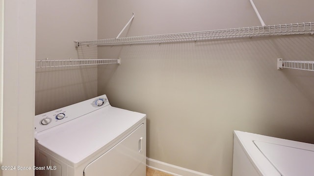 6461 Borasco Dr Unit 2805, Melbourne, FL 32940 - laundry area with washer / dryer