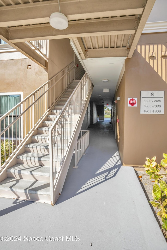 6461 Borasco Dr Unit 2805, Melbourne, FL 32940 - view of stairway