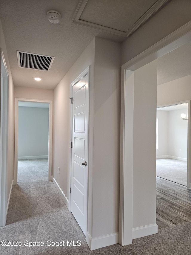 713 Degroodt Rd SW, Palm Bay, FL 32908 - hall featuring carpet and baseboards