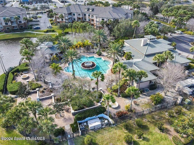 6470 Borasco Dr Unit 1108, Melbourne, FL 32940 - bird's eye view of a pool