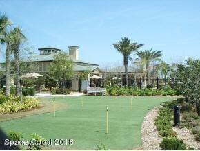 6470 Borasco Dr Unit 1108, Melbourne, FL 32940 - view of home's community featuring an area to practice putting