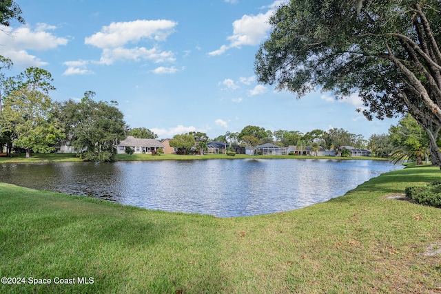 property view of water