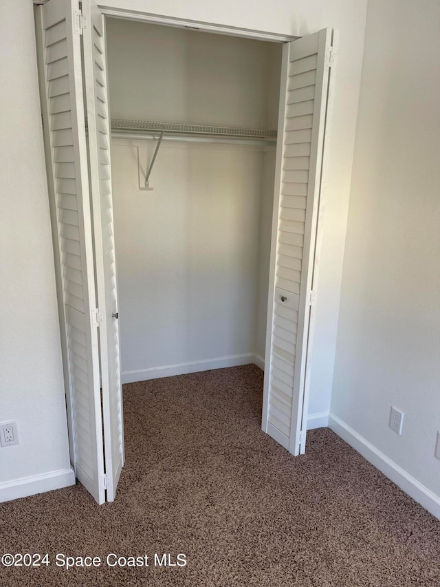 view of closet