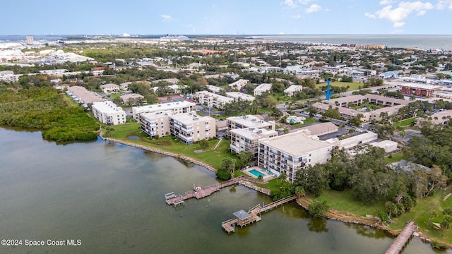 201 International Dr Unit 221, Cape Canaveral, FL 32920 - drone / aerial view of a nearby body of water