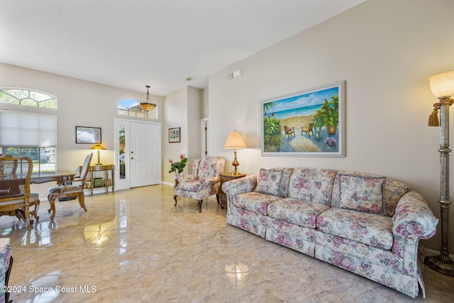 view of living room