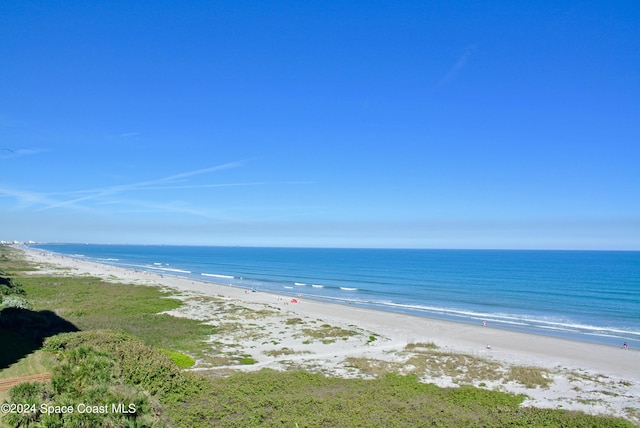 water view featuring a view of the beach