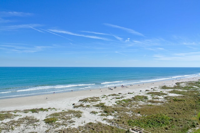 water view with a beach view