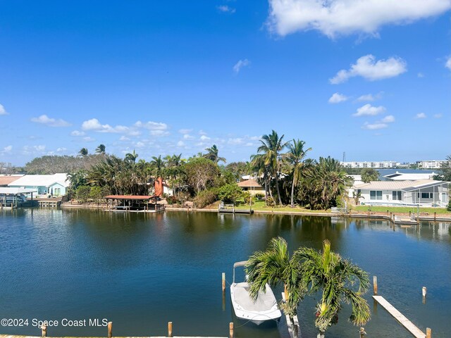 property view of water