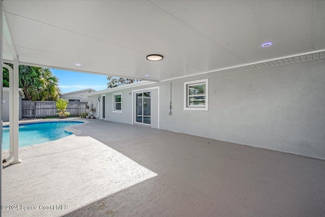 1500 Dorsal St, Merritt Island, FL 32952 - view of pool featuring fence and a patio