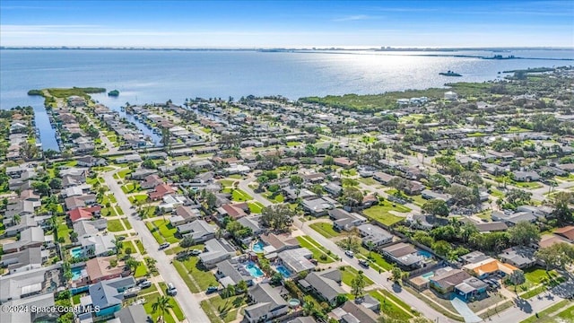 1500 Dorsal St, Merritt Island, FL 32952 - aerial view of property's location featuring a nearby body of water and nearby suburban area