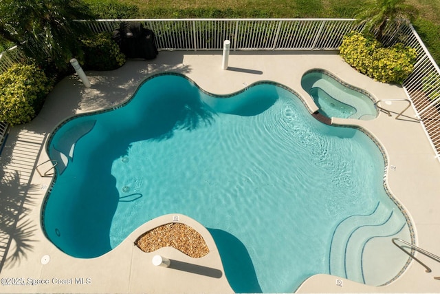 view of pool