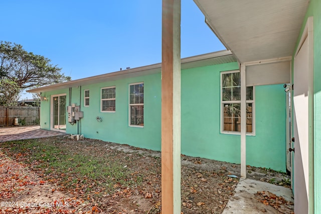 exterior space featuring a patio area