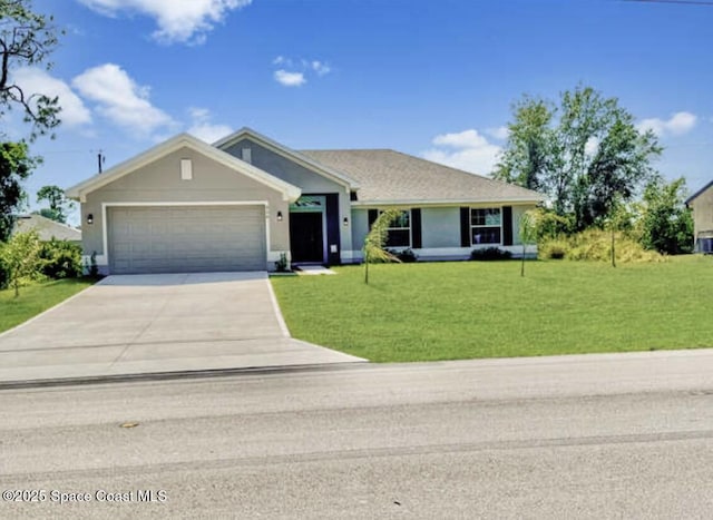930 San Filippo Dr SE, Palm Bay, FL 32909 - single story home featuring an attached garage, driveway, and a front yard