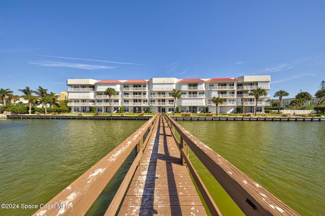 3360 S Atlantic Ave Unit 212, Cocoa Beach, FL 32931 - dock with a water view