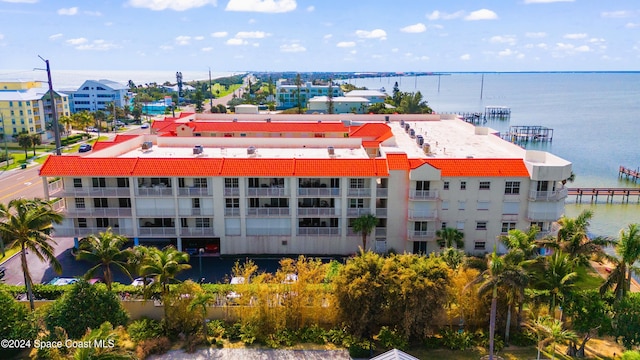 3360 S Atlantic Ave Unit 212, Cocoa Beach, FL 32931 - aerial view of apartment complex and a nearby body of water