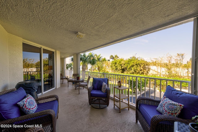 3360 S Atlantic Ave Unit 212, Cocoa Beach, FL 32931 - view of patio / terrace featuring a balcony