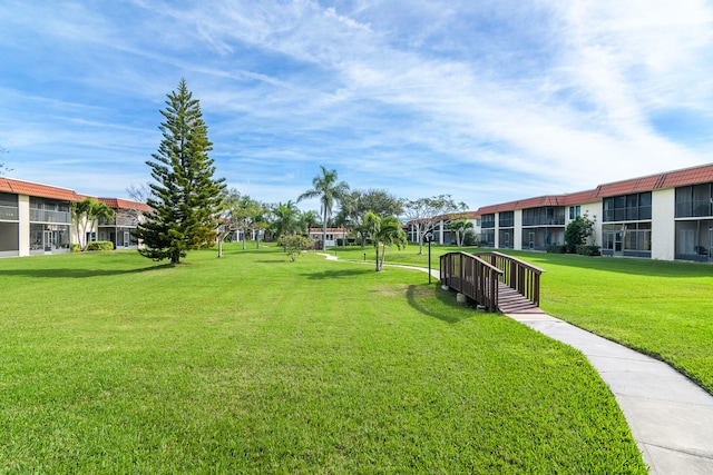 view of yard