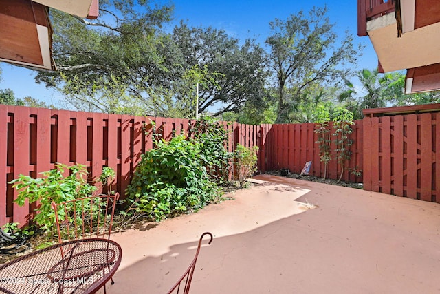 view of patio