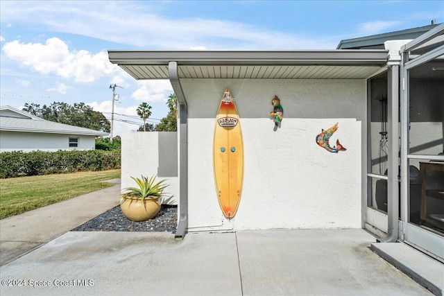 view of property entrance