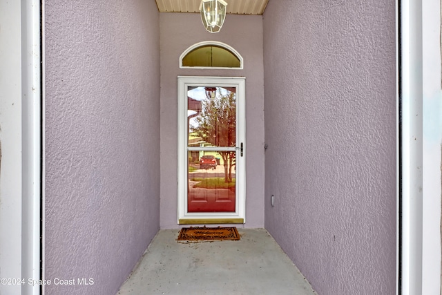 view of property entrance