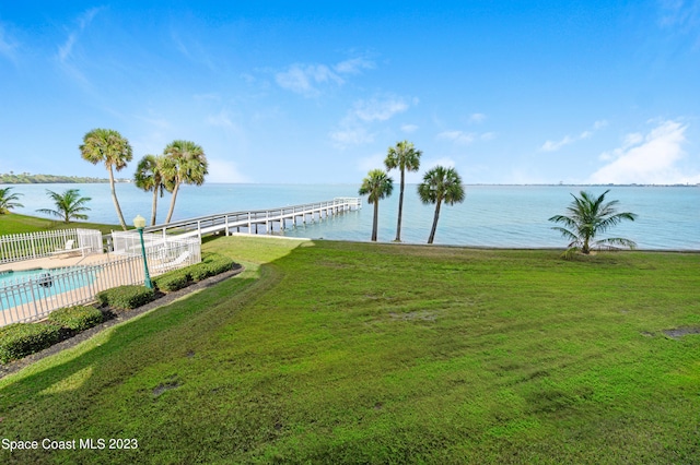 property view of water