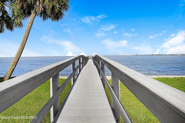 4975 Dixie Hwy NE Unit 201, Palm Bay, FL 32905 - view of community featuring a water view