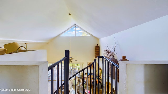 5232 Marina Dr, Bokeelia, FL 33922 - interior space with vaulted ceiling
