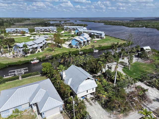 5232 Marina Dr, Bokeelia, FL 33922 - aerial view with a water view