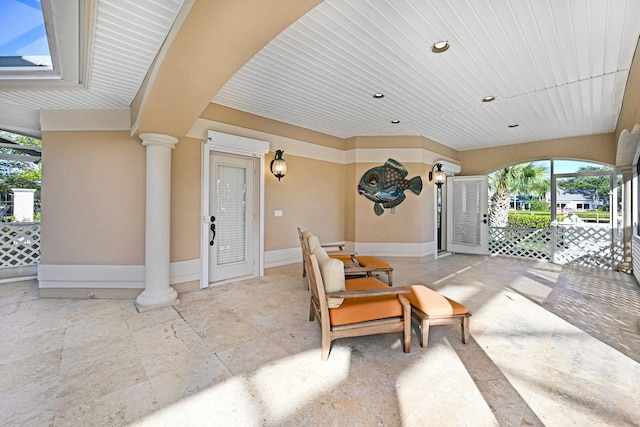 view of patio