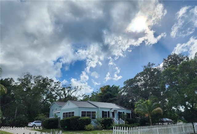 view of ranch-style home