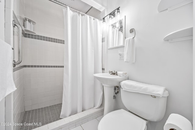 3524 S Atlantic Ave, Cocoa Beach, FL 32931 - full bath with toilet and a stall shower