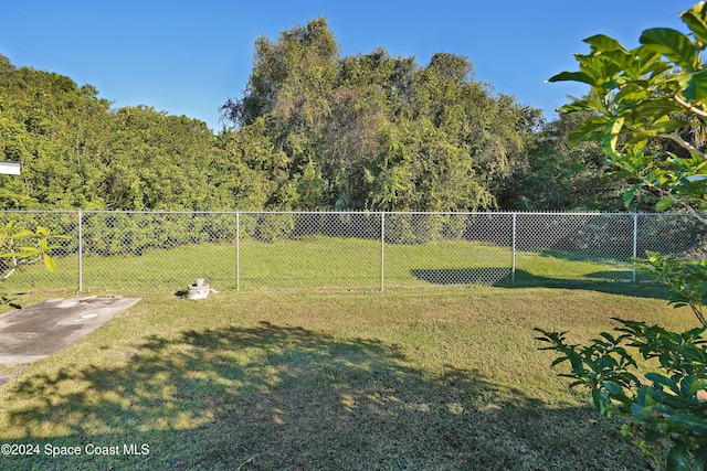 view of home's community with a lawn