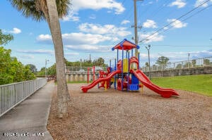 view of play area