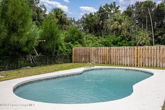 view of swimming pool