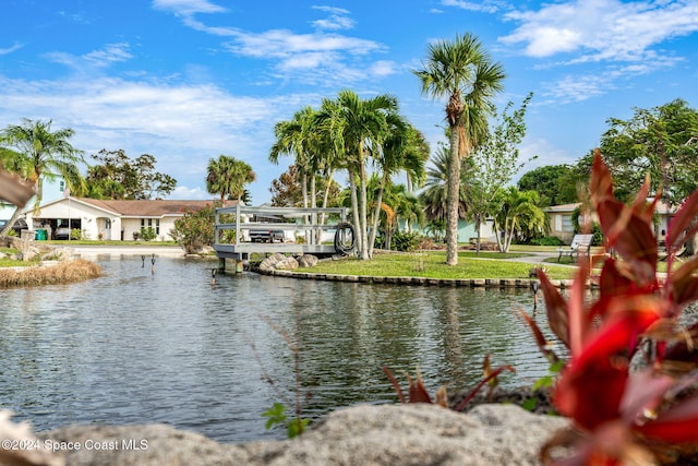 property view of water