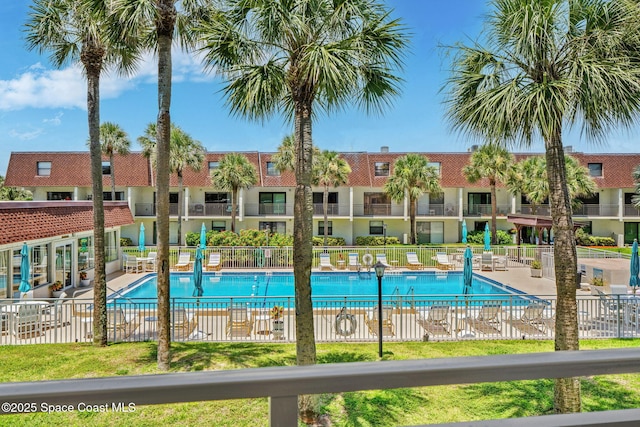 170 Paradise Blvd Unit 17013, Melbourne, FL 32903 - view of community pool