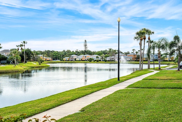 property view of water