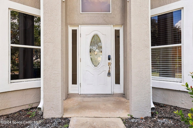 view of property entrance