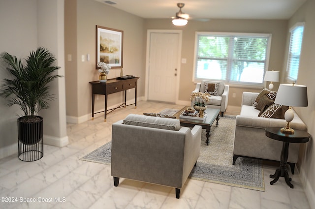 view of living room