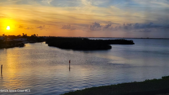 property view of water