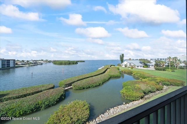 property view of water