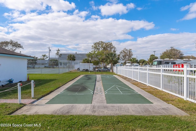 204 Queens Ct, Satellite Beach, FL 32937 - view of home's community featuring shuffleboard