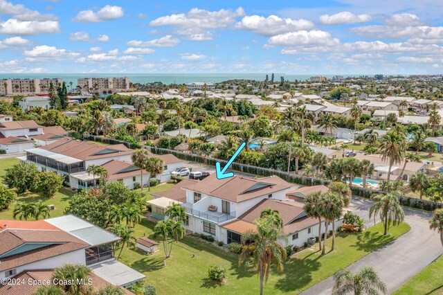 204 Queens Ct, Satellite Beach, FL 32937 - aerial view of a large body of water
