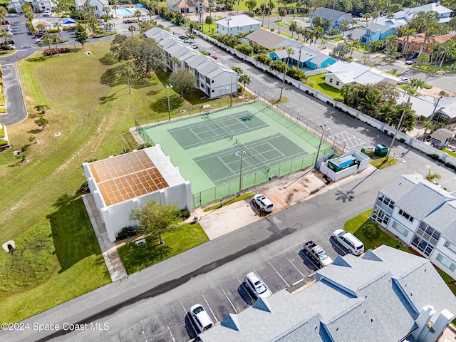 birds eye view of property featuring a residential view