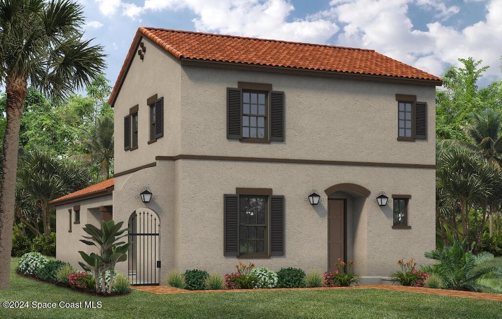 7829 Allure Dr, Melbourne, FL 32940 - mediterranean / spanish-style home with stucco siding