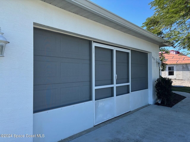 view of side of property