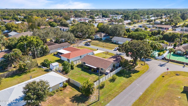 aerial view