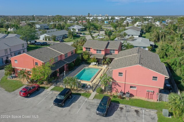 13433 Heald Ln Unit 1, Fort Myers, FL 33908 - aerial view of residential area featuring a pool area