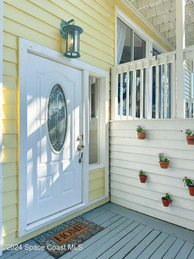 5875 Riverside Dr, Melbourne Beach, FL 32951 - view of entrance to property
